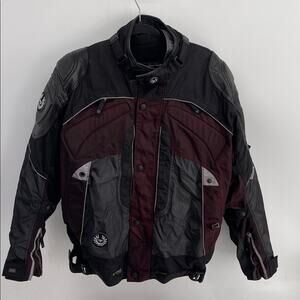 Belstaff Du Pont Armored Hytrel racing motorcycle jacket with insulated lining